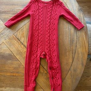 Gap cable sweater romper